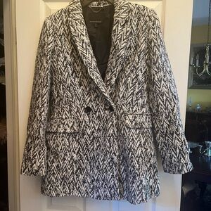 Banana republic Chevron  blazer